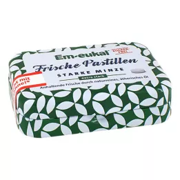 EM-EUKAL Fresh Pastils Strong Mint Bez cukura, 20 g