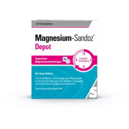 MAGNESIUM-SANDOZ Depo apvalkotās tabletes, 24 gab