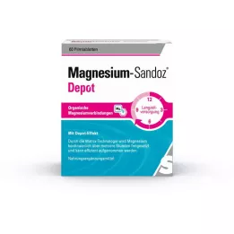 MAGNESIUM-SANDOZ Depo apvalkotās tabletes, 60 gab