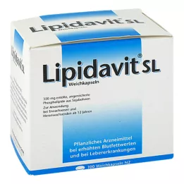 LIPIDAVIT SL Mīkstās kapsulas, 100 gab
