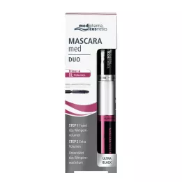 MASCARA med Duo Primer &amp; XL Tilpums, 10 ml