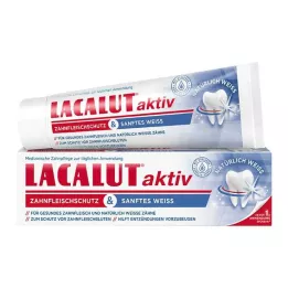LACALUT aktīvā smaganu aizsardzība &amp; maiga balta zobu pasta, 75 ml