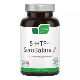 NICAPUR 5-HTP 50 SeroBalance kapsulas, 30 gab