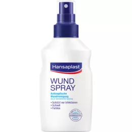 HANSAPLAST Brūču aerosols antiseptiskai brūču tīrīšanai, 100 ml