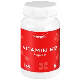VITAMIN B12 VEGAN Kapsulas 1000 µg Metilkobalamīns, 60 gab