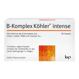 B-complex Köhler intensīvās kapsulas, 90 gab