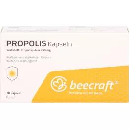 BEECRAFT Propolisa kapsulas, 30 gab