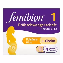 FEMIBION 1 Agrīnas grūtniecības tablete, 28 gab