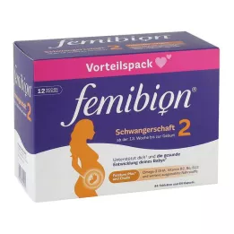 FEMIBION 2 Grūtniecības kombinētais iepakojums, 2X84 gab
