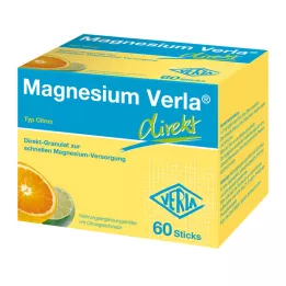 MAGNESIUM VERLA tiešās granulas citrusaugļi, 60 gab