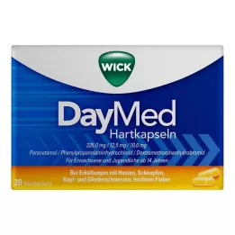 WICK DayMed cietās kapsulas, 20 gab