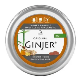 Ingvera Ginjer pastilas organiskais medus, 40 g
