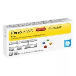 FERRO AIWA 100 mg apvalkotās tabletes, 20 gab