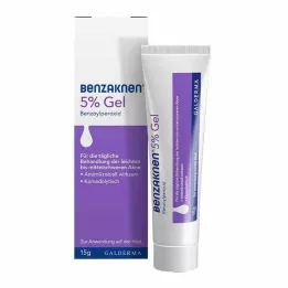 BENZAKNEN 5% želeja, 15 ml