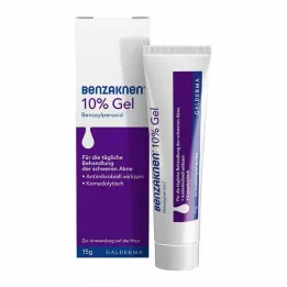 BENZAKNEN 10% želeja, 15 g