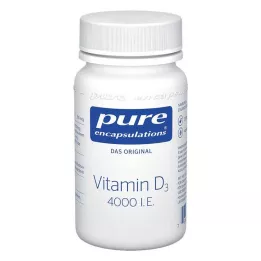 PURE ENCAPSULATIONS Vitamīns D3 4000 SV kapsulas, 30 gab