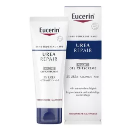 EUCERIN UreaRepair sejas krēms 5% nakts, 50 ml