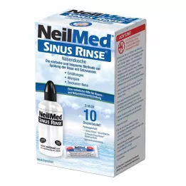 NEILMED Sinusa skalošana Nas.du.+Nas.Sp.Salz 10 DosBtl, 1 P