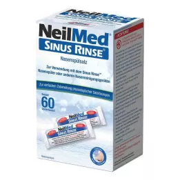 NEILMED Sinus Rinse deguna skalošanas sāls dozēšanas maisiņš, 60X2,4 g