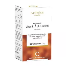 SANHELIOS Augenwohl A vitamīna plus luteīna kapsulas, 60 gab