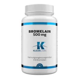 Bromelain 500 mg kapsulas, 60 gab