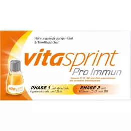 VITASPRINT Pro Immun dzeramās pudeles, 8 gab