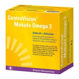 CENTROVISION Makula Omega-3 kapsulas, 90 gab