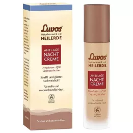LUVOS Ārstnieciskais mālu nakts krēms pret novecošanos, 50 ml