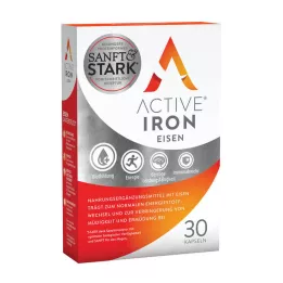ACTIVE IRON Dzelzs kapsulas, 30 gab
