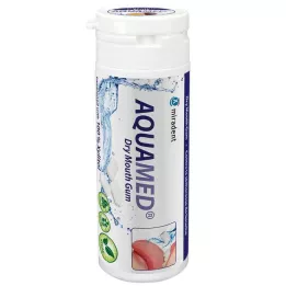 MIRADENT Aquamed Dry Mouth košļājamā gumija, 30 g