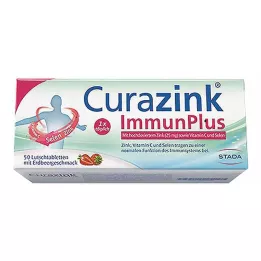 CURAZINK ImmunPlus pastilas, 50 gab