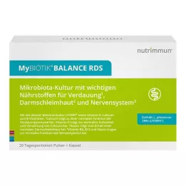 MYBIOTIK BALANCE RDS 20x2 g Plv.+20 kapsulas, 1 P