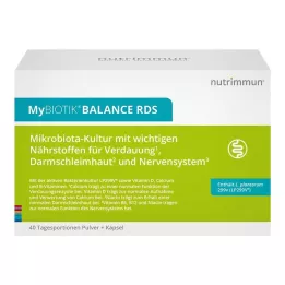 MYBIOTIK BALANCE RDS 40x2 g Plv.+40 kapsulas, 1 P