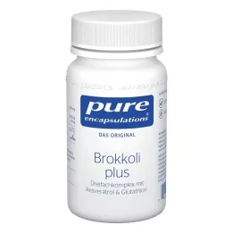 PURE ENCAPSULATIONS Broccoli plus kapsulas, 30 gab