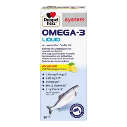 DOPPELHERZ Omega-3 šķidruma sistēma, 150 ml