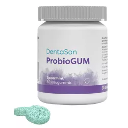 DENTASAN ProbioGUM Košļājamā gumija, 30 gab