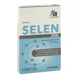 SELEN 200 µg tabletes, 60 gab