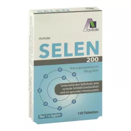 SELEN 200 µg tabletes, 120 gab
