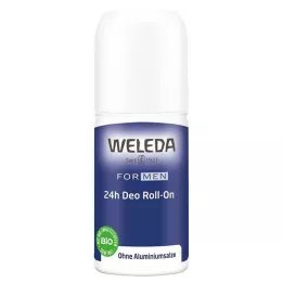 WELEDA vīriešiem 24h Deo Roll-on, 50 ml