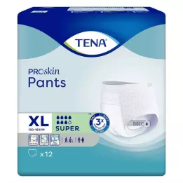 TENA PANTS super XL vienreizējās lietošanas bikses, 12 gab