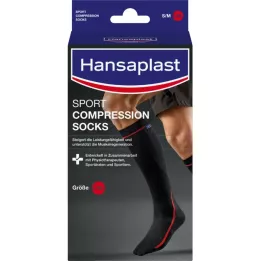 HANSAPLAST Sporta kompresijas zeķes L izmērs, 2 gab