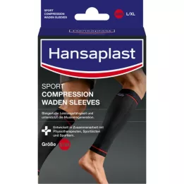 HANSAPLAST Sporta kompresijas ikru piedurknes M izmērs, 2 gab