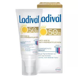 LADIVAL Sauļošanās līdzeklis sejai Anti-Pigm.Cr.LSF 50+, 50 ml