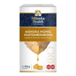 MANUKA HEALTH MGO 400+ ingvera-citronu konfektes, 100 g
