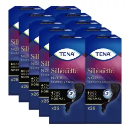 TENA SILHOUETTE Biksīšu ieliktņi normal noir, 26 gab