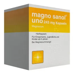 Magno Sanol uno 243 mg kapsulas, 50 gab