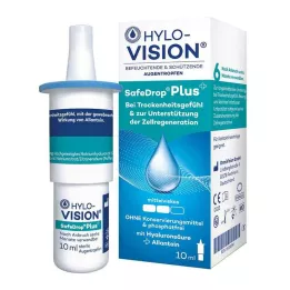 HYLO-VISION SafeDrop Plus acu pilieni, 10 ml