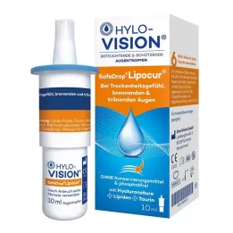 HYLO-VISION SafeDrop Lipocur acu pilieni, 10 ml