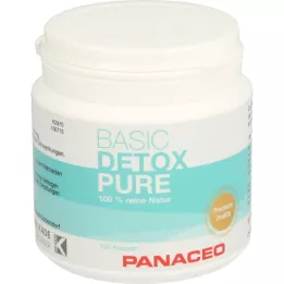 PANACEO Basic-Detox Pure kapsulas, 100 gab