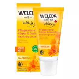 WELEDA Calendula Care Cream Body &amp; Seja, 30 ml